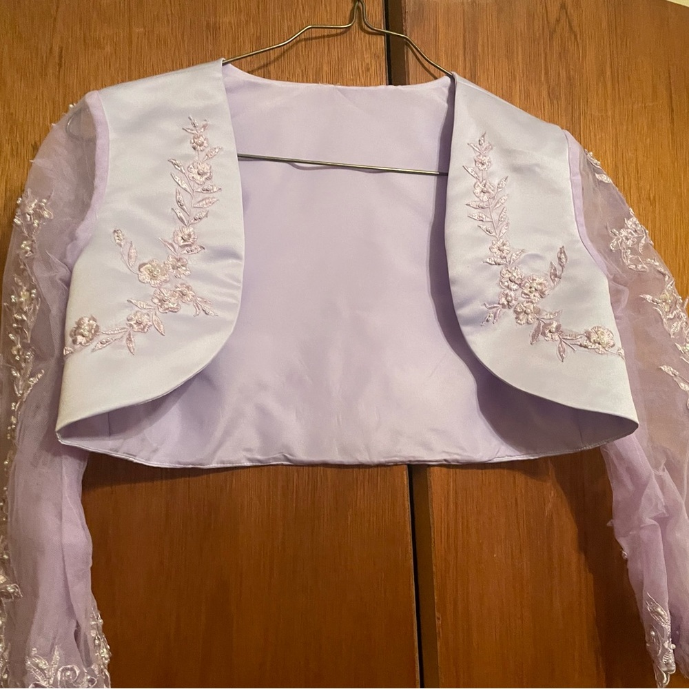 Mary’s Bridal Purple prom gown